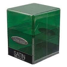 ULTRA PRO - CUBE DECK BOX - SATIN GREEN